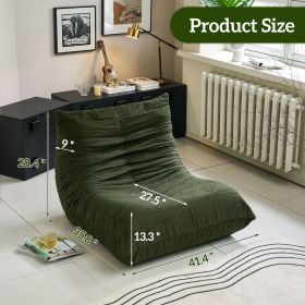 No Installation Bean Bag Chair Big Beanbag Chair for Adults Bean Bag Lounger Foam Chair for Home, Apartment, Living room or Gaming Venue Sofa in