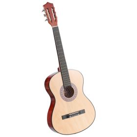 VEVOR Classical Guitar, 38 Inch, Wood Classical Guitar Starter Kit for Beginners, with Nylon Strings, Gig Bag, Strap, Tuner, Extra Strings, Pick,