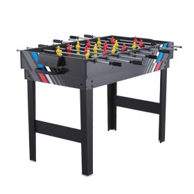 VEVOR 4-in-1 Combo Game Table Set, 48" Air Hockey Table, Multi Combination Table with Air Hockey, Pool Billiard, Foosball, Ping Pong, Pushers & P