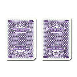 Single Deck Used in Casino Playing Cards - Santa Fe